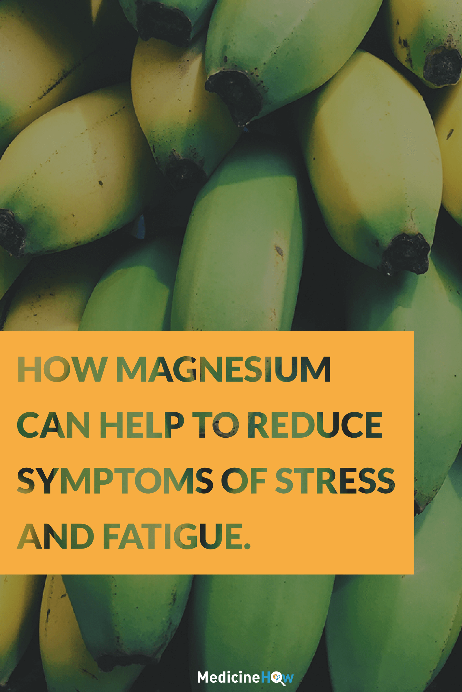 How Magnesium can help to reduce symptoms of stress and fatigue.