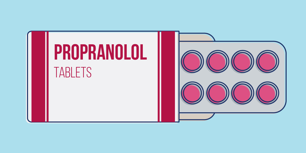 2 x 40 mg propranolol